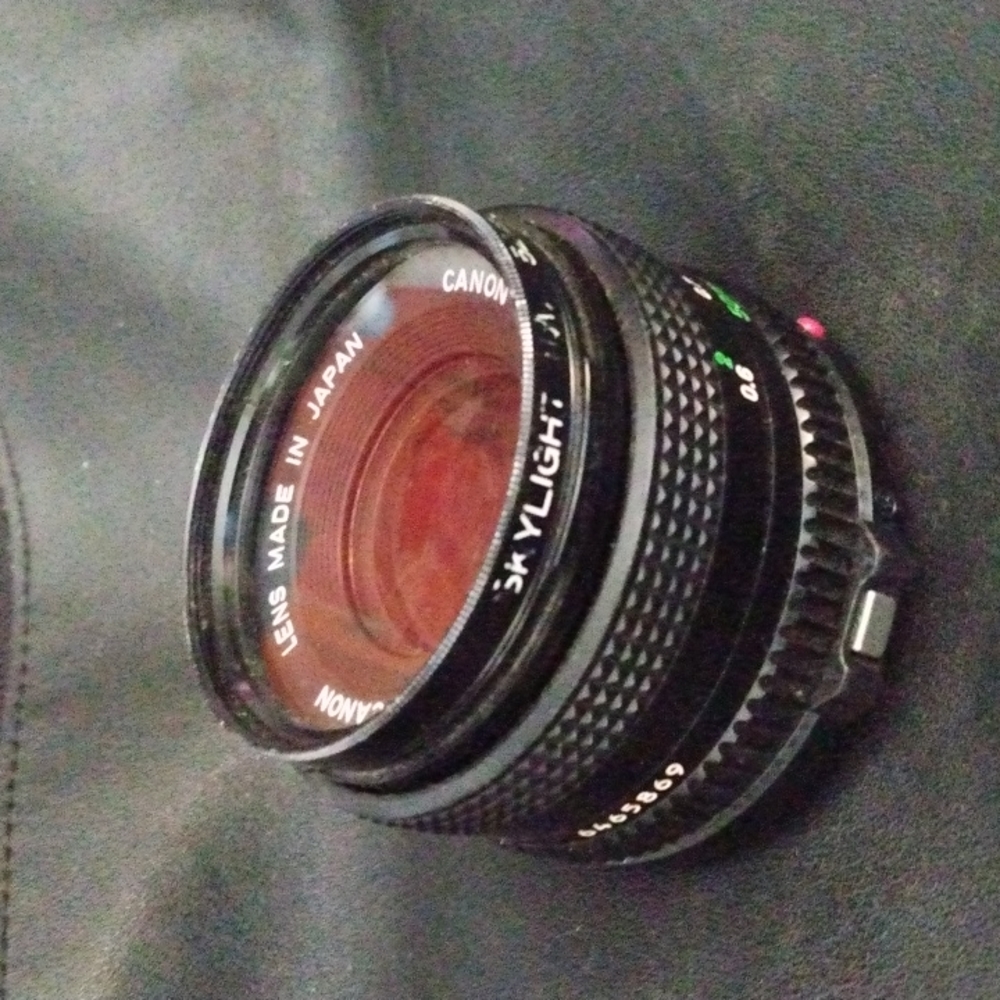 FD lens Canon camera lens